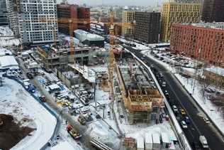 Строительство ЖК «Символ» в Москве: хроника 2021 года