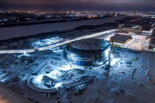 Техготовность «Арены Омск» более 50%