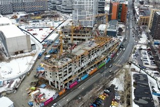 Строительная динамика ЖК «Символ» за февраль 