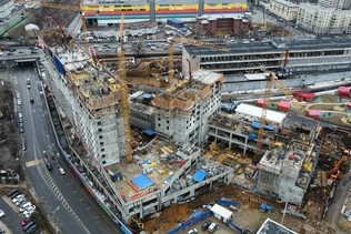 Строительство 16,17 и 18 корпусов ЖК «Символ» идёт по графику