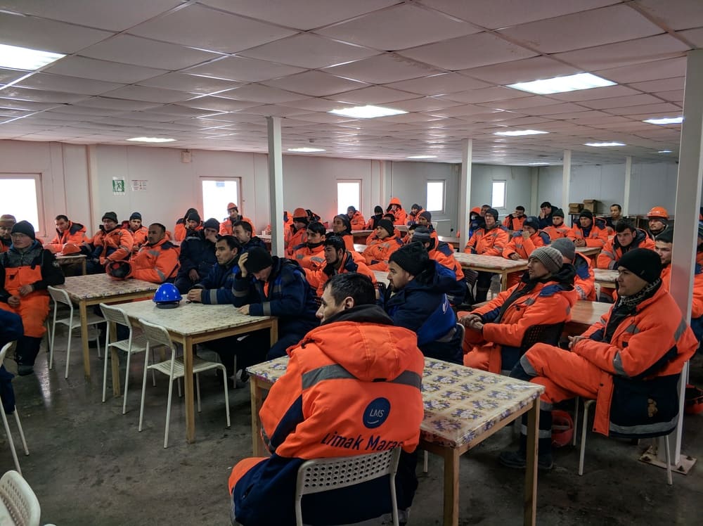 LMS regularly improves the qualifications of its employees
