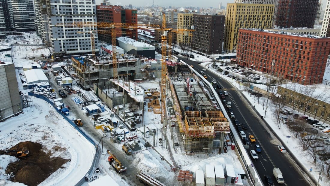 Строительство ЖК Символ в Москве: хроника 2021 года - Фото 12